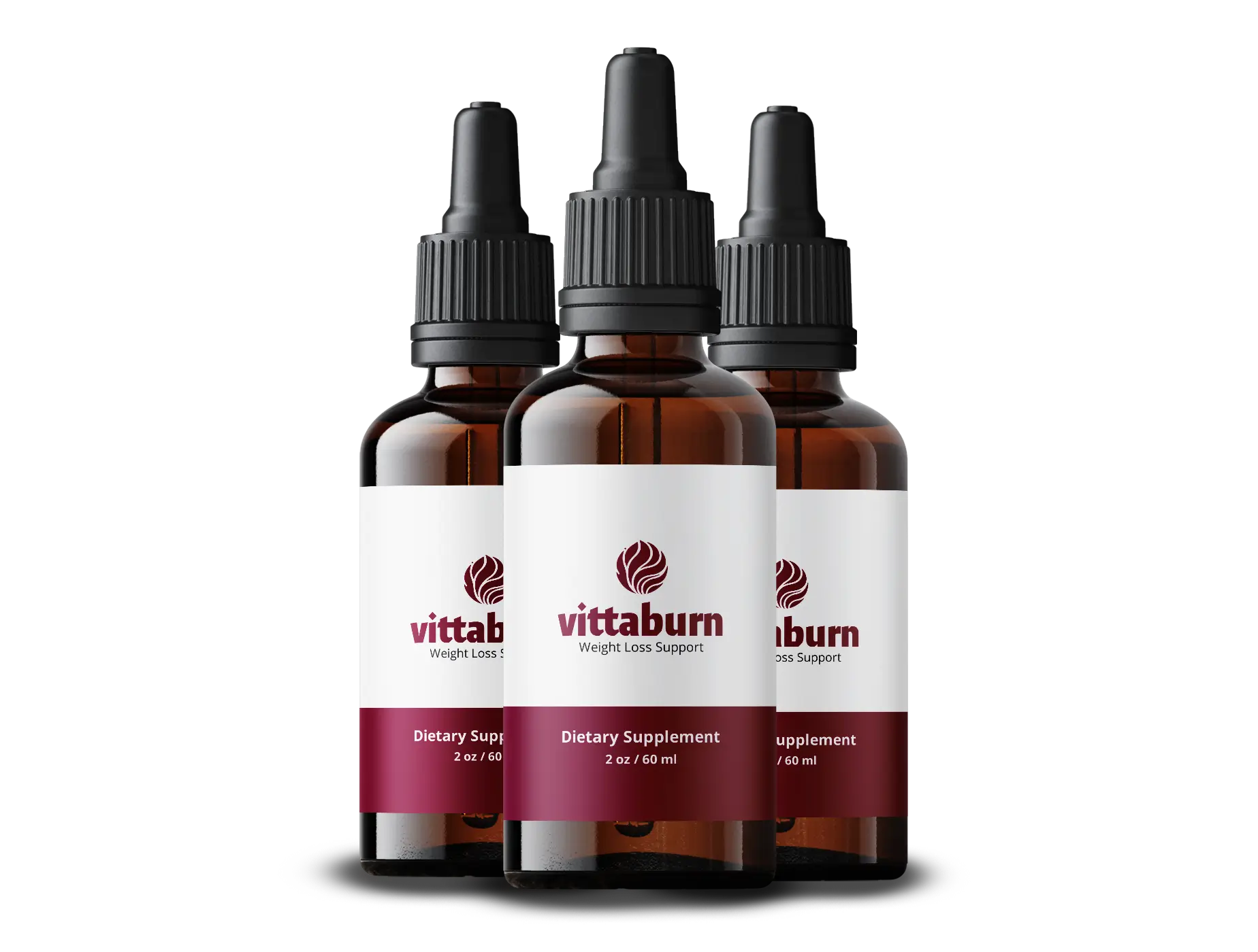 VittaBurn 90-Day Good Value Pack - 3 Bottles Popular Weight Loss Package